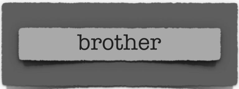 lenten journal: brother