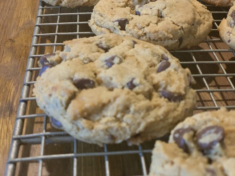 peanut butter chocolate chip sriracha cookies