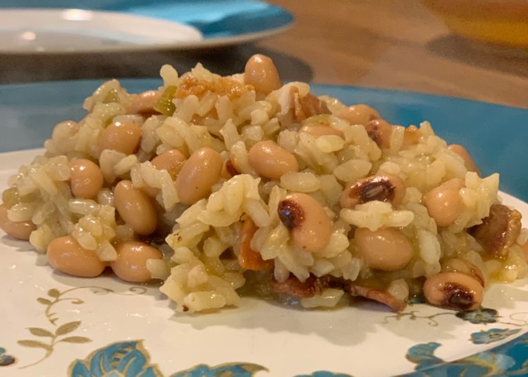 black-eyed pea risotto