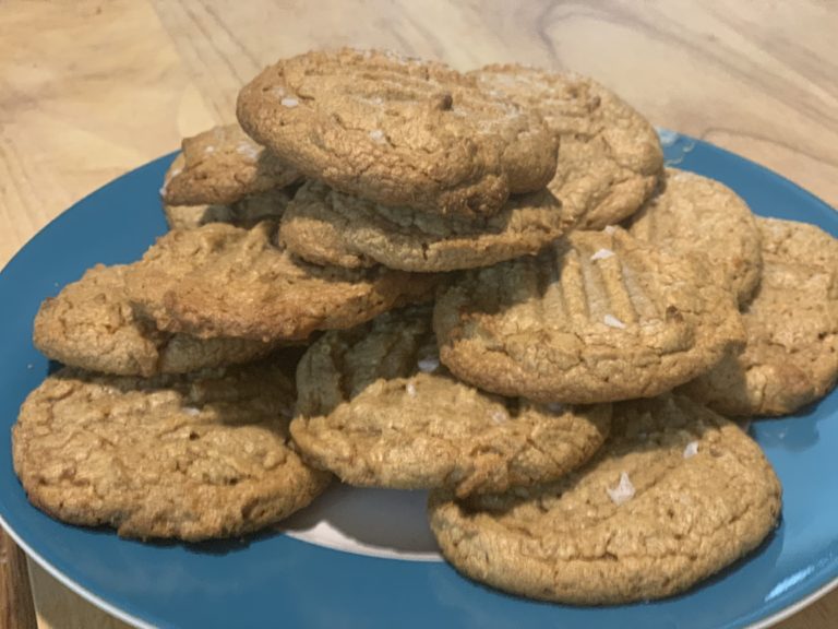 salted peanut butter cookies