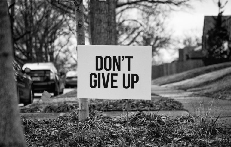 lenten journal: don’t give up