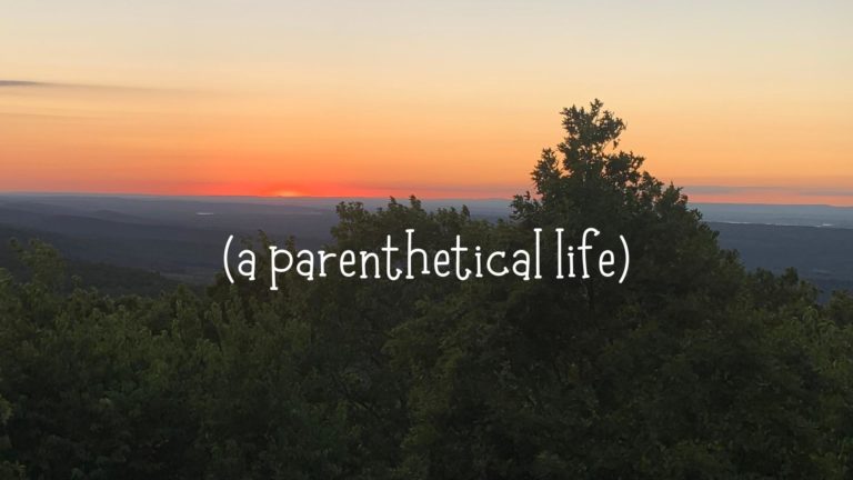 a parenthetical life