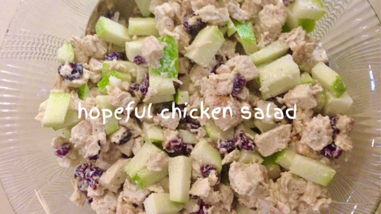 hopeful chicken salad