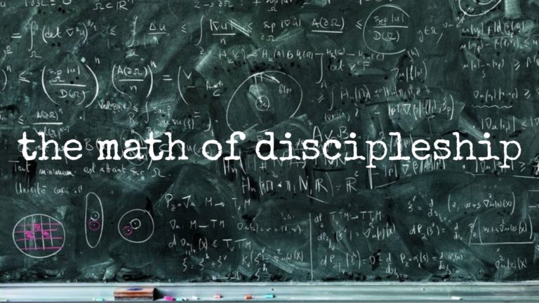 the math of discipleship