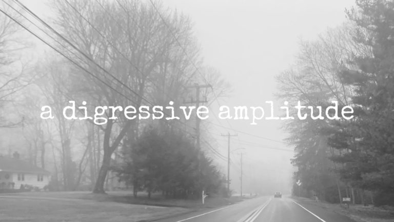 a digressive amplitude