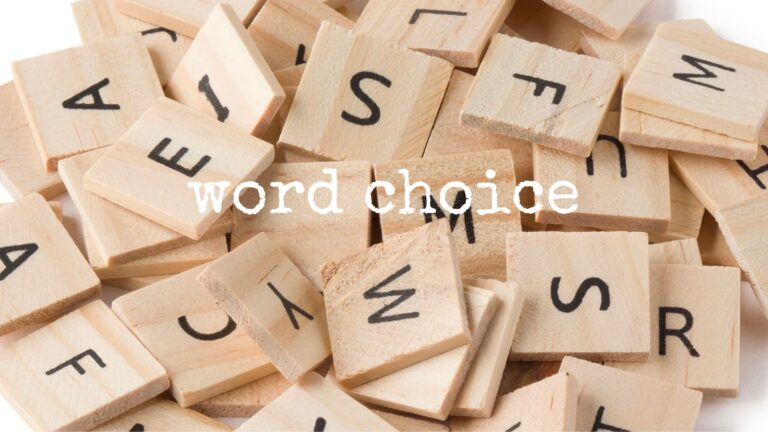 word choice