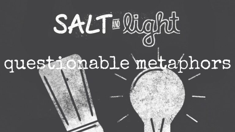 questionable metaphors